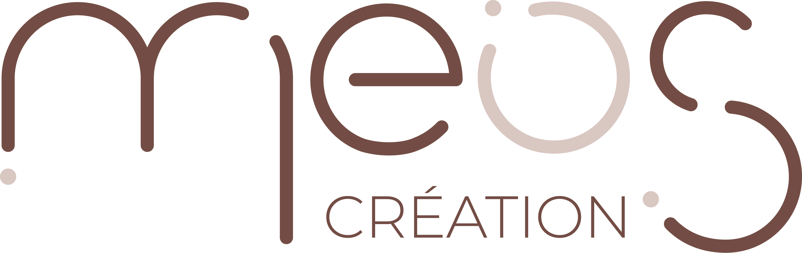 Meos Création - Graphiste basée à Pont-de-Roide-Vermondans, je vous accompagne dans la création de vos projets graphiques. logo